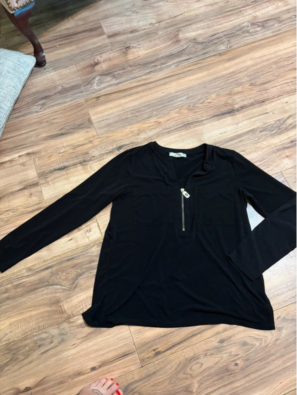 Michael Kors Black Blouse